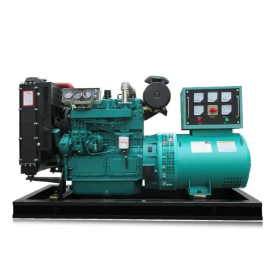Conjunto de generadores diésel de fabricación china de tipo abierto o silencioso de 30 kw